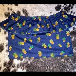 Pineapple Tube Top